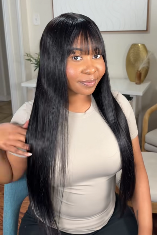 Melanie - 26" Glueless Wig With Bangs